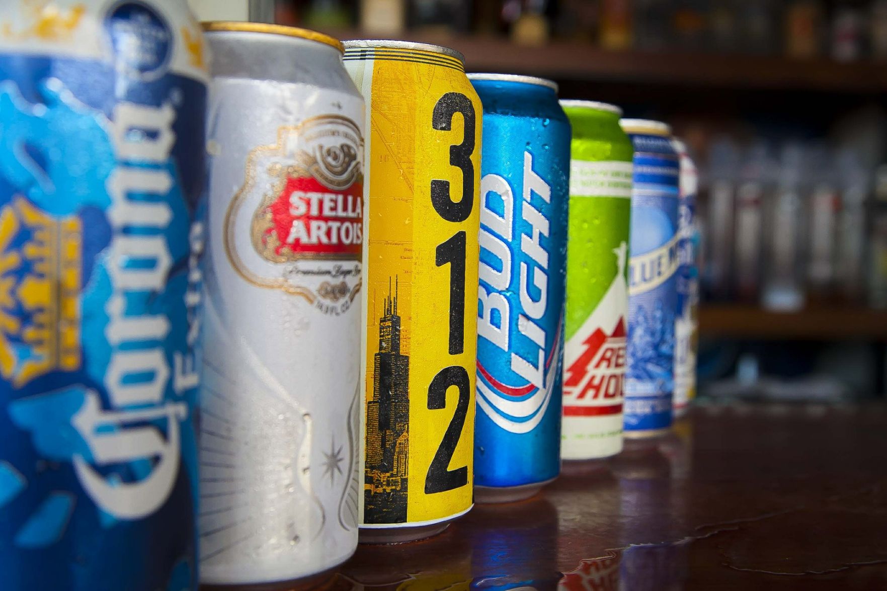 Beer cans